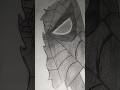 Spider-Man Half face Art.. #spiderman #art #trending #viral #video #shorts