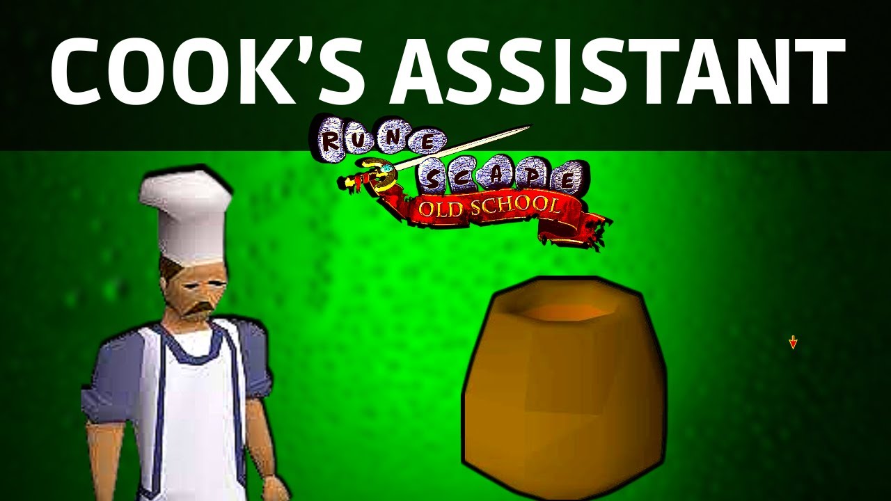 OSRS Como Hacer la QUEST COOK'S ASSISTANT RAPIDO Old School Runescape ...