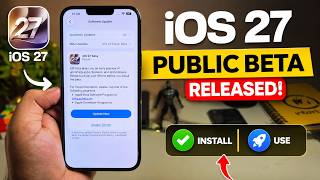 🚨iOS 27 Public Beta 1 Released - How To install screenshot 3