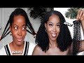 You can GROW YOUR HAIR while wearing Clip ins😱Natural Hair Growth tips ft. Curls Curls