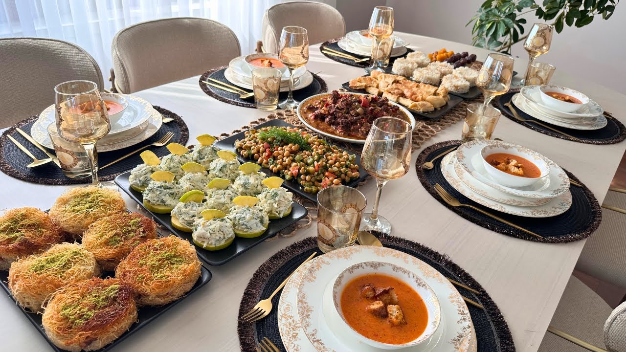 Подготовка к гостевому ифтару ✅ Меню ужина на 6-8 человек | Подготовка гостей