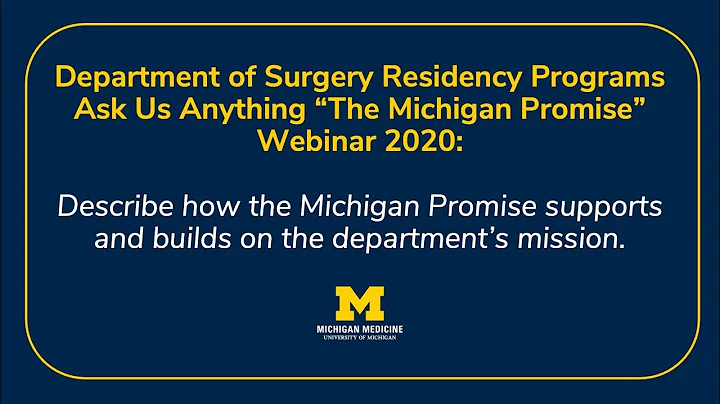"The Michigan Promise" Ask Us Anything: The Michig...