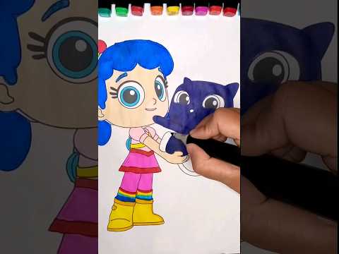 Colorindo Vera e o Reino Arco Íris #desenhoinfantil #coloring #art #coloring #desenho #draw