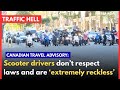 Canada sounds alarm over ‘extremely reckless’ scooter drivers｜Taiwan News