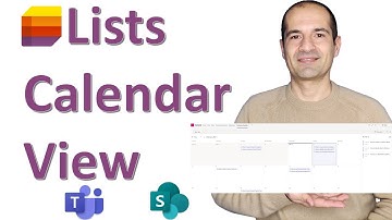 How to create a modern calendar view in Teams, SharePoint and Microsoft Lists 📅
