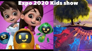 Kids Show at al Wasl Plaza Dome | Rashid & Latifa show | Dubai Expo 2020 | #dubaiexpo2020 | Hana&Ali