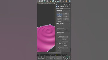 Creating Water Wave Effect in 3ds max in 60 seconds! #3dsmax #animation #effects #ripple #cgi