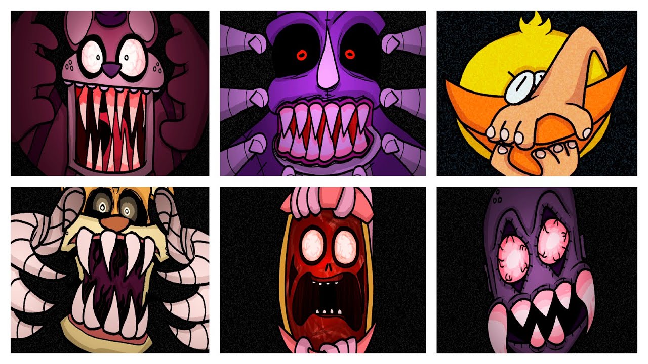 Five Nights at Friedrich's All Jumpscares