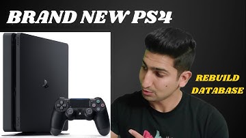 Ps4 rebuild database ⚡⚡ Make your ps4 brand new ⚡⚡ format your ps4 ⚡⚡