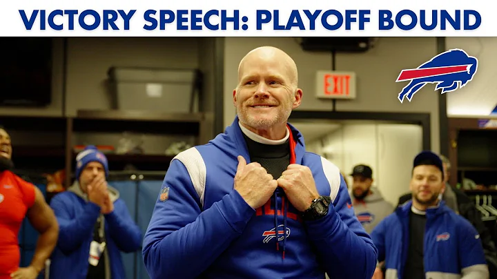 Sean McDermott's Victory Speech After Bills Clinch Playoff Spot | Buffalo Bills