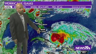 Hurricane Isaias Friday update; still on track to come to Florida