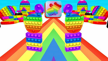 Max Levels Fidget Rush 🎊: All Levels Gameplay Walkthrough IOS,Android Satisfying Game Big Update