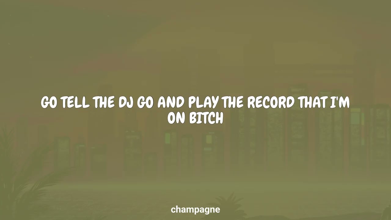 Guarda Jeshi - champagne (Lyrics) su YouTube Guarda Jeshi - champagne (Lyrics) su YouTube