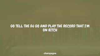 Jeshi - champagne (Lyrics)