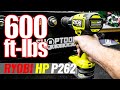 REALLY?! Ryobi P262 One+ HP 18V 1/2" Impact Wrench [600 ft-lbs]