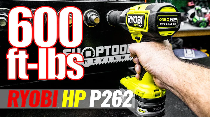 REALLY?! Ryobi P262 One+ HP 18V 1/2" Impact Wrench [600 ft-lbs]