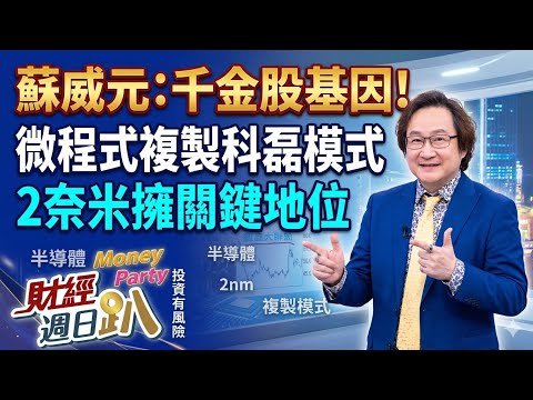 【財經宜&民視財經週日趴】揭密台廠三大聯盟赴美戰略 開啟設備股黃金年代！一檔千金股基因!微程式複製科磊模式 2奈米擁關鍵地位Ft