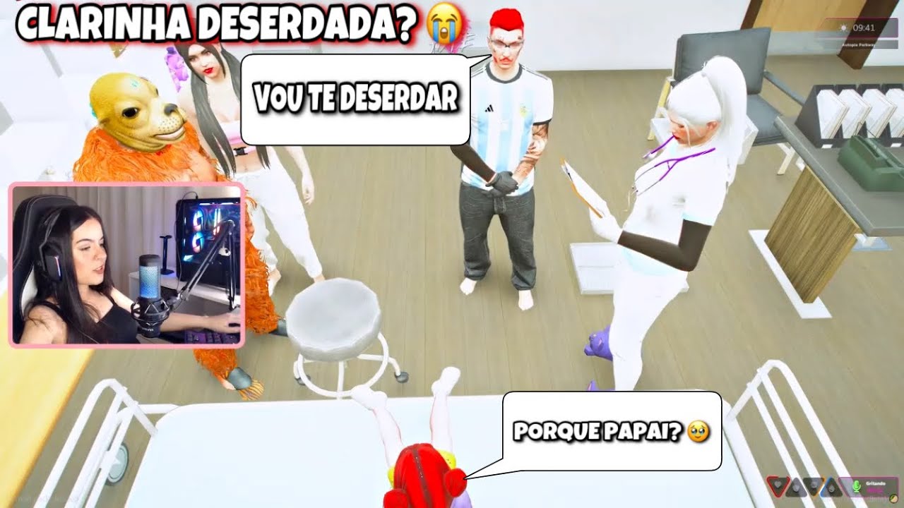 BK VAI DESERDAR A CLARINHA PORQUE ELA TEM OUTRO PAI 😱😂 • HYPE •