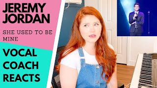 Vocal coach reacts to JEREMY JORDAN 'She Used To Be Mine' Waitress