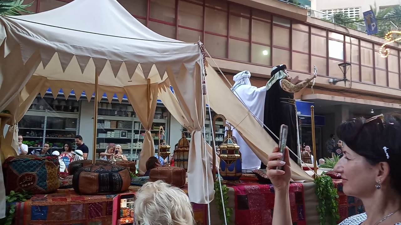 Entrada Mora. Capitanía Nómadas 2019 SANBLAS