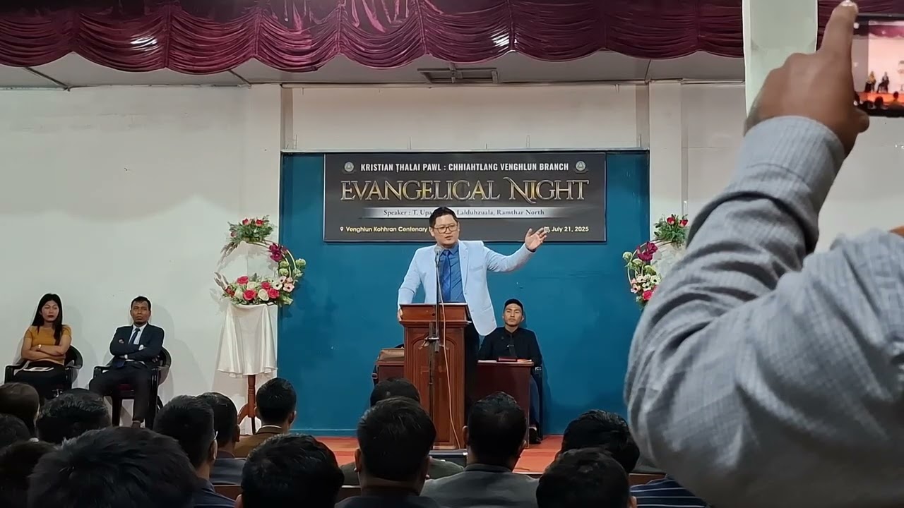 T.Upa Robert Lalduhzuala | Ṭhalaite mamawh Isua Kriata | Evangelical Night
