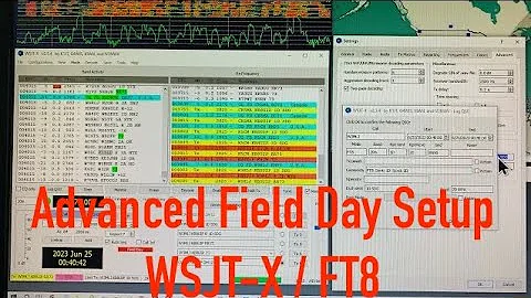 ARRL FD (Field Day) Setup in WSJT-X (FT8)