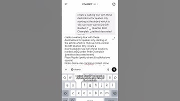 ChatGPT made travel planning SO much easier!