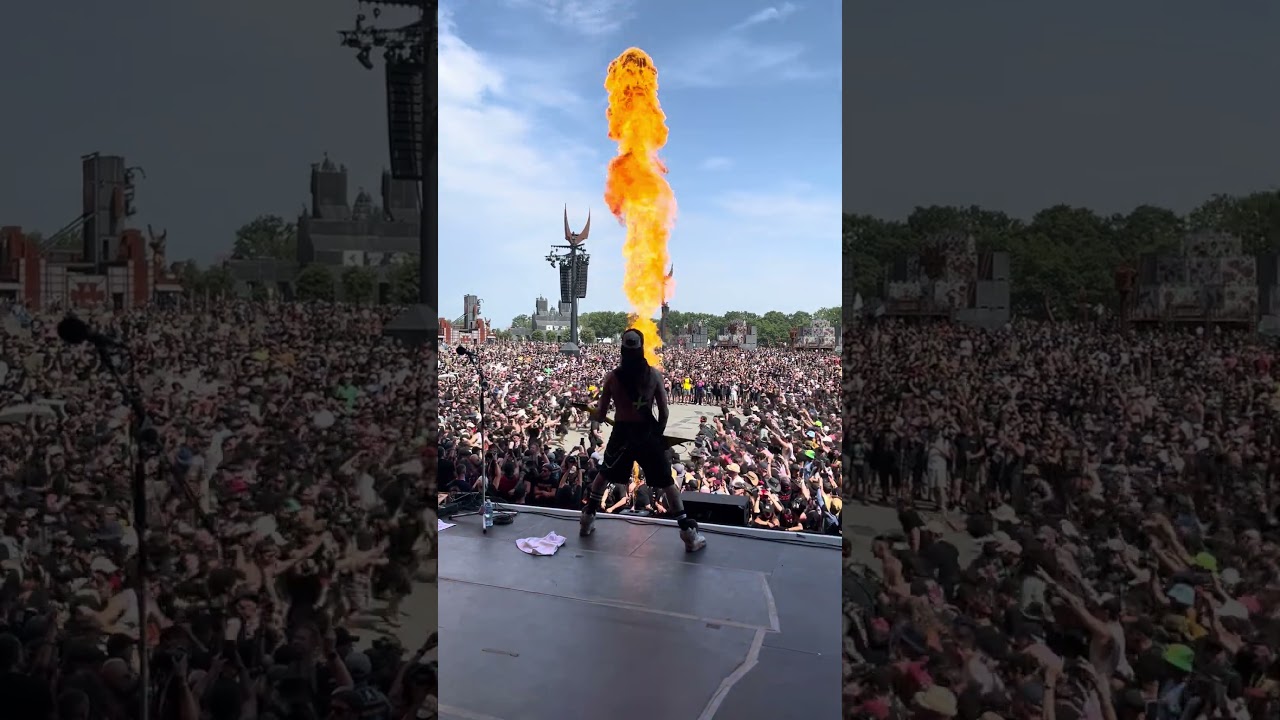 BlackRain - Hellfest 2026 - Wall of death #hellfestopenair #hellfest #wallofdeath