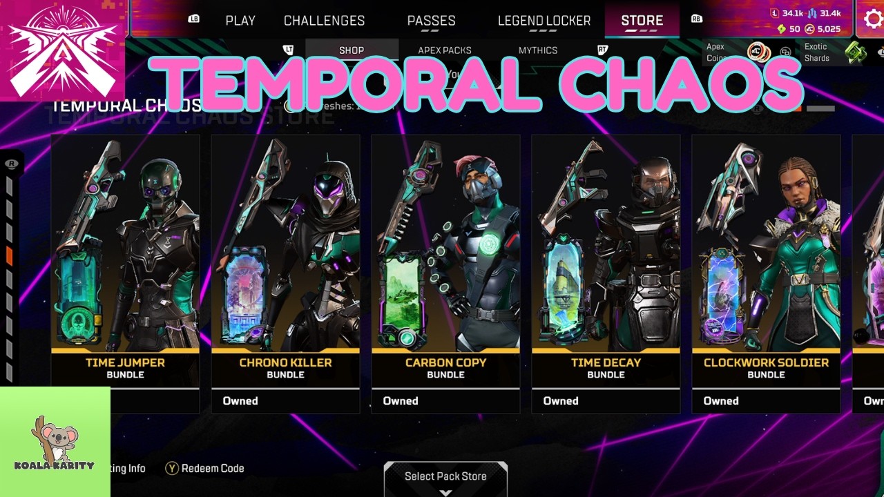 Full Review of Temporal Chaos Sales (12May26), S29 Store Update
