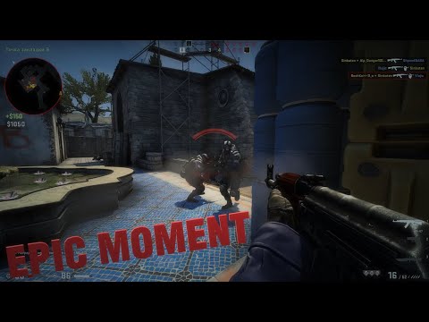 CS:GO სერიოზული მუღამისთვის / EPIC MOMENT #1