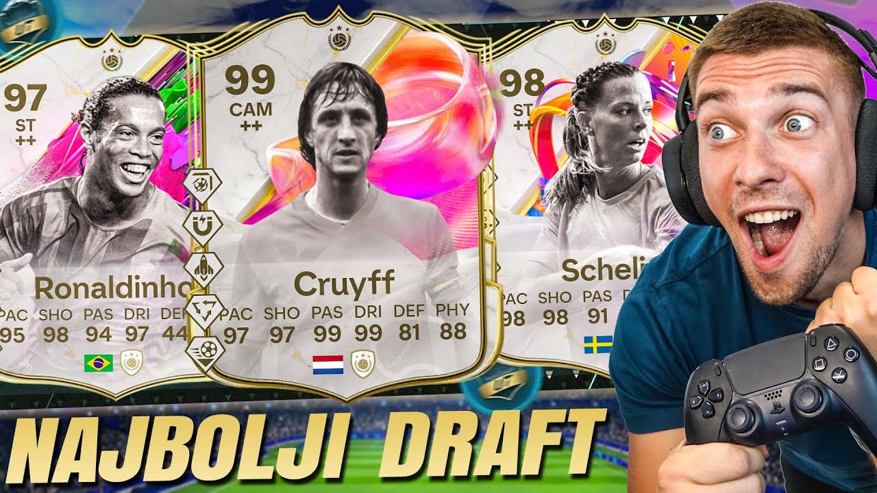 SLOŽIO SAM NAJBOLJI DRAFT DO SAD I MORAM GA OSVOJITI ! FC 25