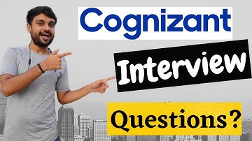 Cognizant Interview Questions 2020