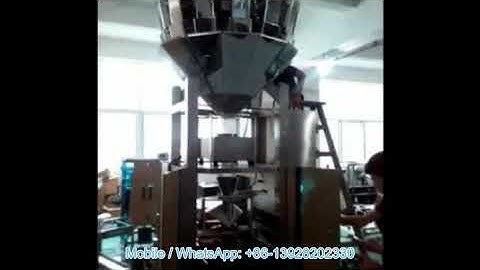 Weighing, Packing and Vertical Fixed Type Metal Detector  3 in 1 Machine Video 2 from Wilpac