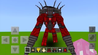 Skibidi Toilet ADDON UPDATE in MINECRAFT PE by GOJIDRAW