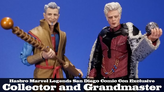  Marvel Studios Legends Series The Collector & Grandmaster SDCC  2019 Exclusive : Toys & Games