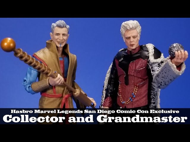 Hasbro: SDCC Marvel Legends The Collector and Grandmaster 2-Pack Video  Review and Quick Pics