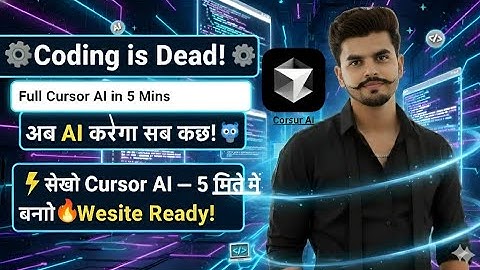 🔥 Build a Website in 5 Minutes Using Cursor AI | Best & Easiest Tutorial Ever!