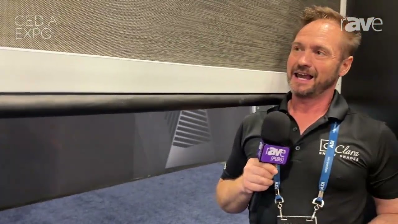 CEDIA Expo 2026: Clara Shades Shows Off Outdoor Shade