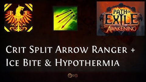 [Path of Exile] The Awakening Beta Crit Split Arrow Ranger Review