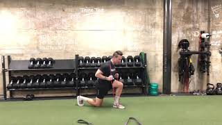 Resistance Band Split Squat