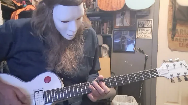 Got Buckethead guitar back today!!!! Thanks Rick M...