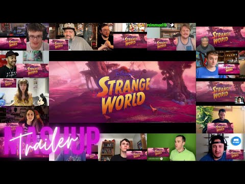 Strange World - Teaser Reaction Mashup 🚀🤩 - Walt Disney Animation Studios