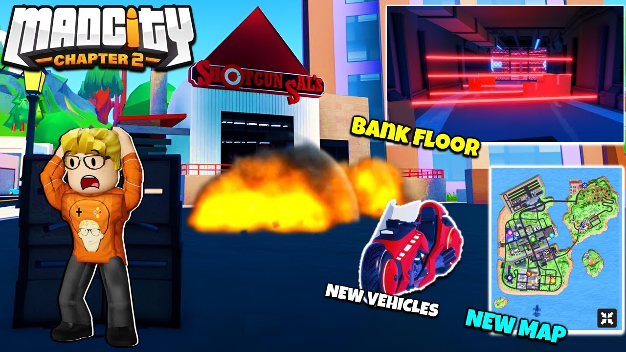 NEW MAP UPDATE In Mad City Chapter 2! (ROBLOX) YouTube