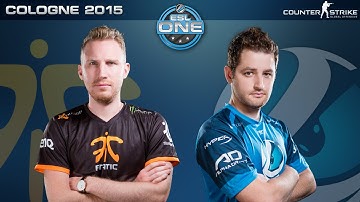 CS:GO - Fnatic vs. Luminosity [Train] - ESL One Cologne 2015 - Quarterfinal Map 1