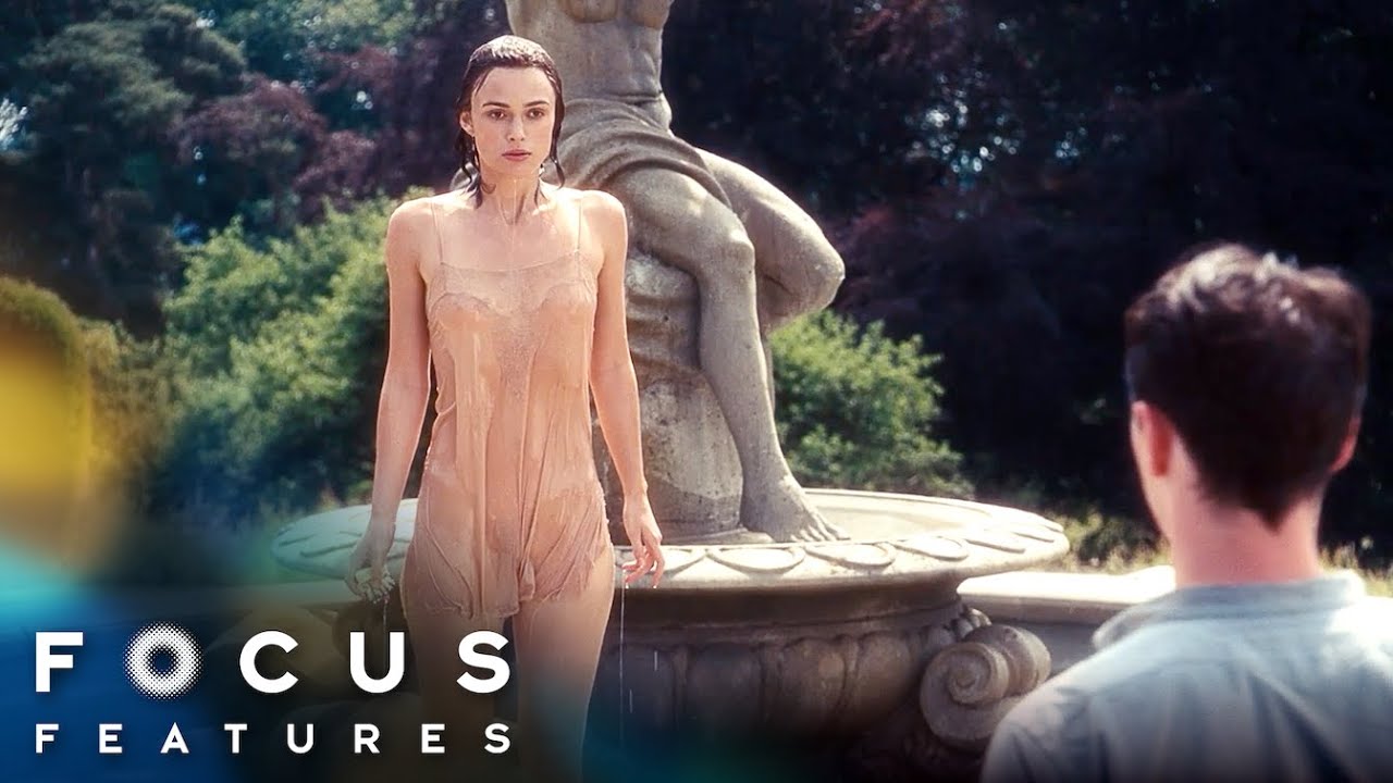 Atonement Keira Knightley Takes a Dip in the Fountain