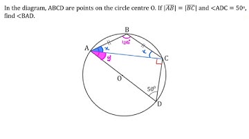 Circle Theorem - WAEC 2021 Q13b