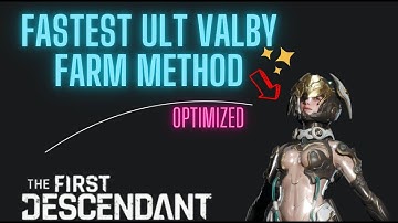 Ultimate Valby Crafting Best Farm Method Guide In Season 2 | Complete How To (The First Descendant)