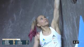 Janja Garnbret - IFSC Meiringen 2021 | Boulder