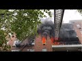 FDNY *Early Arrival* Construction Workers Help Fight Heavy Fire 5th Floor