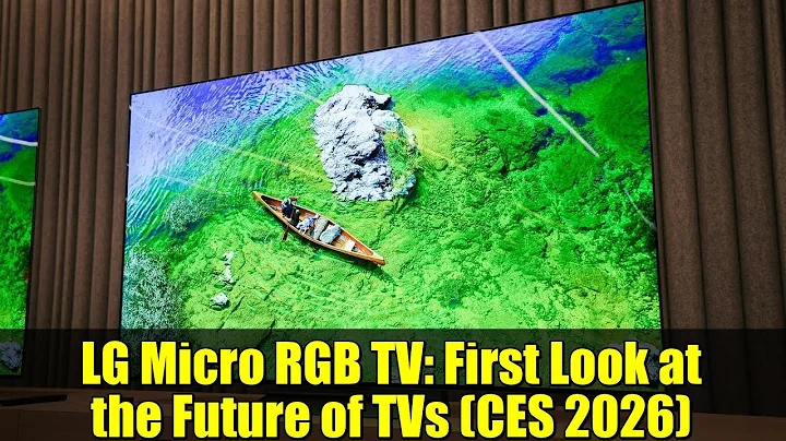 LG Micro RGB TV: First Look at the Future of TVs (CES 2026)